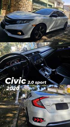 HONDA CIVIC 2.0 16V FLEXONE SPORT 4P CVT HONDA CIVIC 2.0 16V FLEXONE SPORT 4P CVT